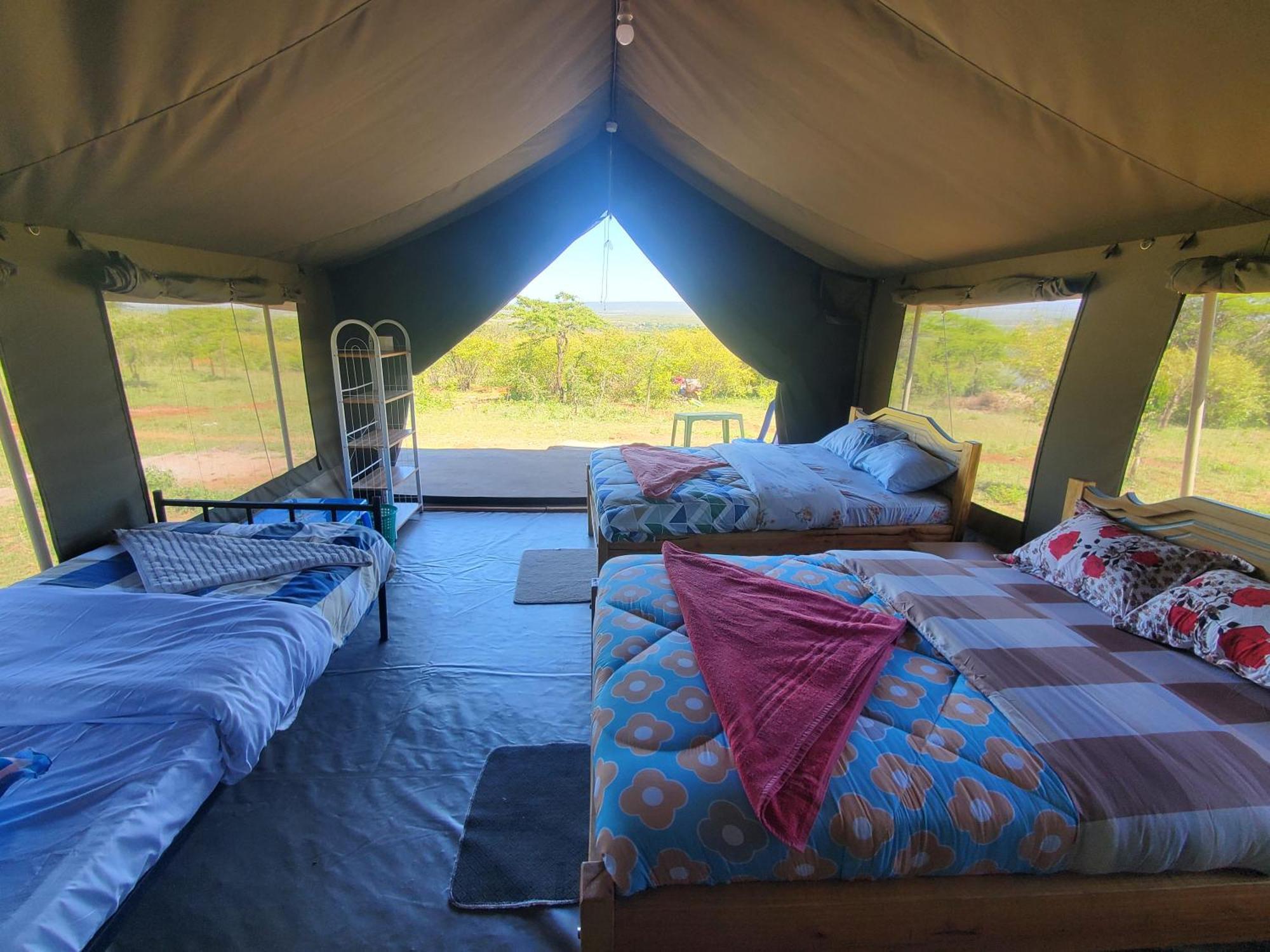 Semadep Safari Camp Bed & Breakfast Sekenani ภายนอก รูปภาพ